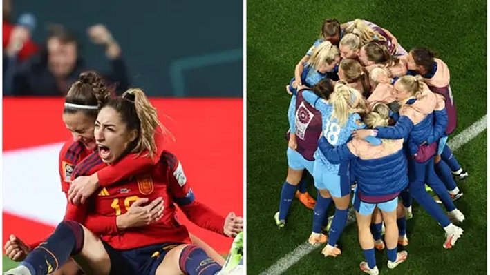 Final definida entre a Inglaterra e Espanha - Mulheres